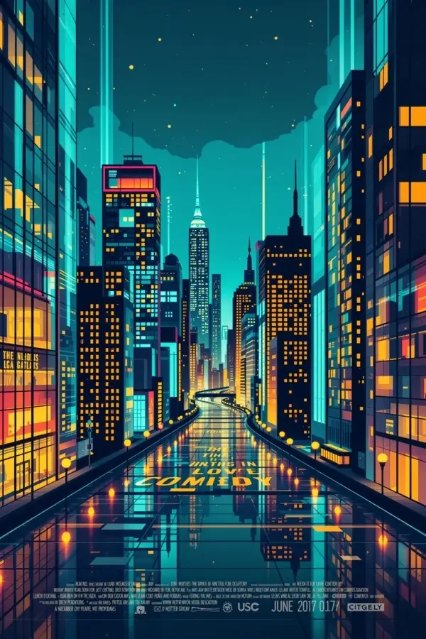 免费看黄色视频《都市爆笑夜》封面海报，喜剧电影，2026 年