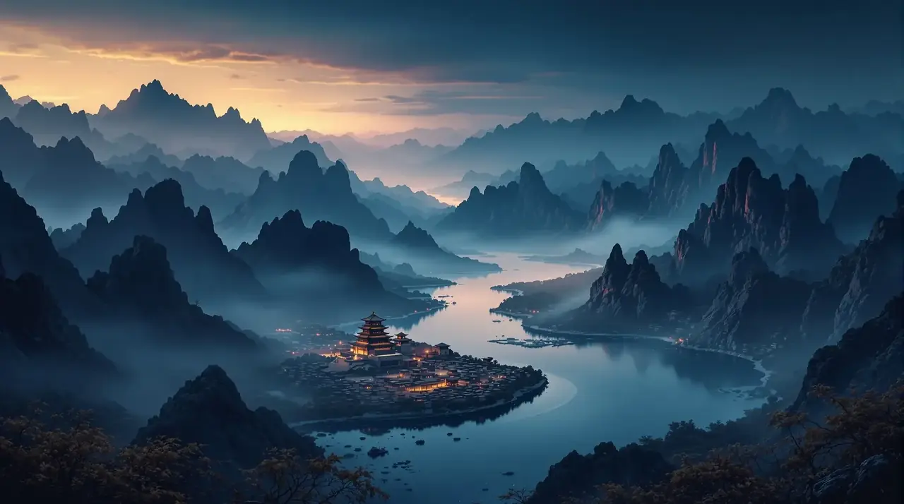 免费看黄色视频推荐《八戒闹天宫》主题背景图
